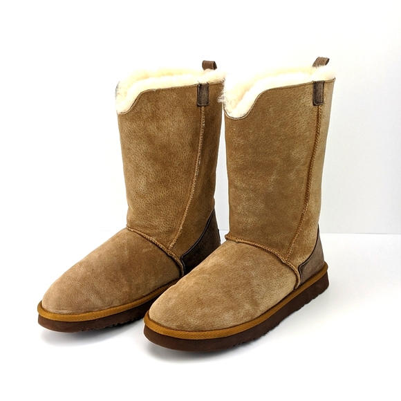 Lamo Shoes - LAM Women Dark & Light Brown Boots Size 8
